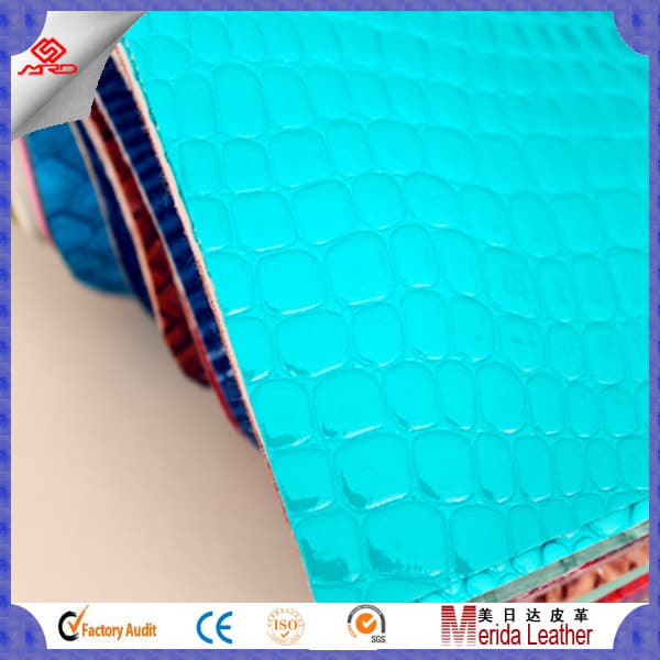 2015 latest fabric PVC Leather for Sofas
